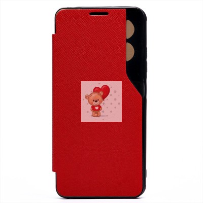 Чехол-книжка для Xiaomi Redmi 10 5G (красный) - BC003