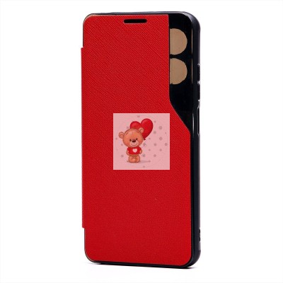 Чехол-книжка для Xiaomi Redmi 10 5G (красный) - BC003