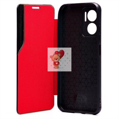 Чехол-книжка для Xiaomi Redmi 10 5G (красный) - BC003
