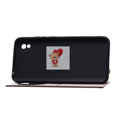 Чехол-книжка для Xiaomi Redmi 9i (розовый) - BC003
