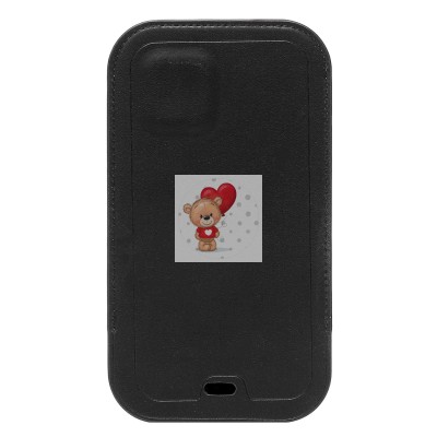 Чехол-конверт для Xiaomi iPhone 12 Pro (черный) - SM001 кожаный SafeMag Чехол-конверт для Xiaomi iPhone 12 Pro (черный) - SM001 кожаный SafeMag