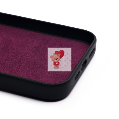 Чехол-накладка для Apple iPhone 15 Pro Max (багровый) - FineW SafeMag