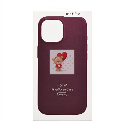Чехол-накладка для Apple iPhone 15 Pro (багровый) - FineW SafeMag Чехол-накладка для Apple iPhone 15 Pro (багровый) - FineW SafeMag