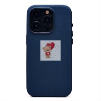 Чехол-накладка для Apple iPhone 15 Pro (тихоокеанский синий) - FineW SafeMag