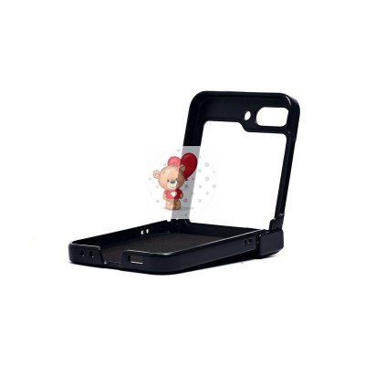 Чехол-накладка для Samsung Galaxy Flip 5 (черный) - FLIP PC тканевая текстура -3 Чехол-накладка для Samsung Galaxy Flip 5 (черный) - FLIP PC тканевая текстура -3