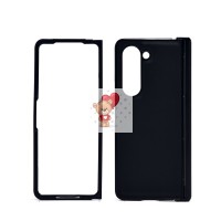 Чехол-накладка для Samsung Galaxy Fold 5 (черный) - FOLD PC тканевая текстура 