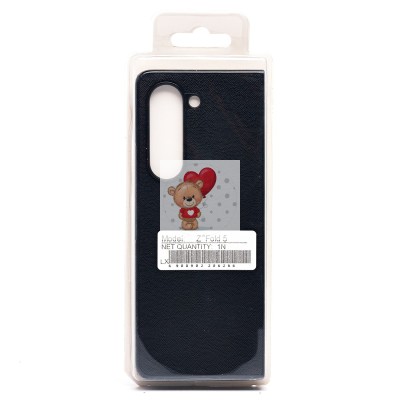 Чехол-накладка для Samsung Galaxy Fold 5 (черный) - FOLD PC тканевая текстура Чехол-накладка для Samsung Galaxy Fold 5 (черный) - FOLD PC тканевая текстура