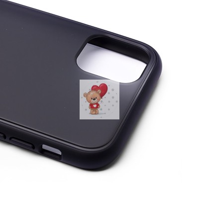 Чехол-накладка для Apple iPhone 11 (черный) - PC035