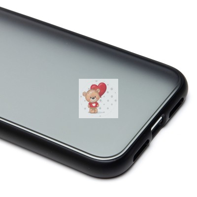 Чехол-накладка для Apple iPhone 11 (черный) - PC035