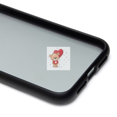 Чехол-накладка для Apple iPhone 11 (черный) - PC035