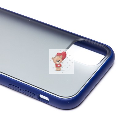 Чехол-накладка для Apple iPhone 11 (темно-синий) - PC035