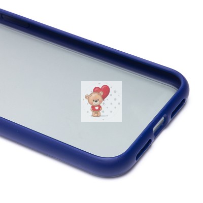 Чехол-накладка для Apple iPhone 11 (темно-синий) - PC035