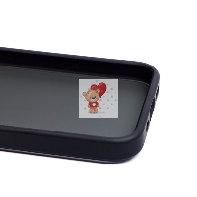 Чехол-накладка для Apple iPhone 12 mini (черный) - PC035 Чехол-накладка для Apple iPhone 12 mini (черный) - PC035