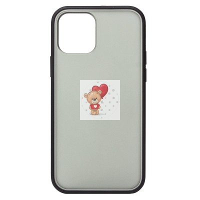 Чехол-накладка для Apple iPhone 12 Pro (черный) - PC035