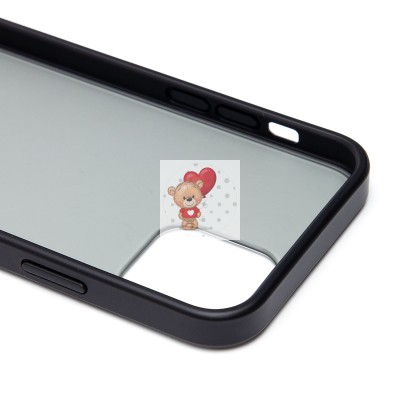 Чехол-накладка для Apple iPhone 12 Pro (черный) - PC035 Чехол-накладка для Apple iPhone 12 Pro (черный) - PC035