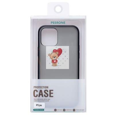 Чехол-накладка для Apple iPhone 12 Pro (черный) - PC035 Чехол-накладка для Apple iPhone 12 Pro (черный) - PC035