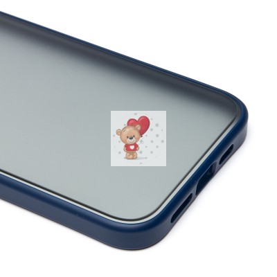 Чехол-накладка для Apple iPhone 13 Pro Max (синий) (темно-синий) - PC035