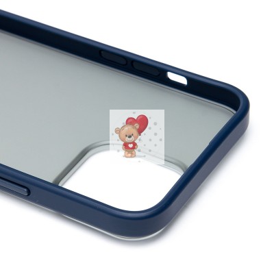 Чехол-накладка для Apple iPhone 13 Pro Max (синий) (темно-синий) - PC035