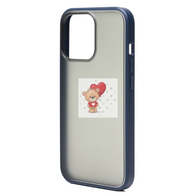 Чехол-накладка для Apple iPhone 13 Pro (синий) (темно-синий) - PC035 Чехол-накладка для Apple iPhone 13 Pro (синий) (темно-синий) - PC035