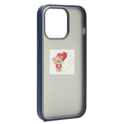 Чехол-накладка для Apple iPhone 13 Pro (синий) (темно-синий) - PC035 Чехол-накладка для Apple iPhone 13 Pro (синий) (темно-синий) - PC035