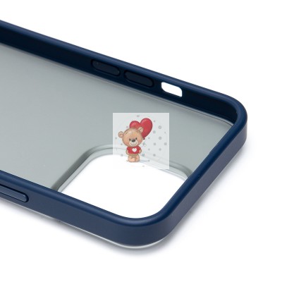 Чехол-накладка для Apple iPhone 13 Pro (синий) (темно-синий) - PC035 Чехол-накладка для Apple iPhone 13 Pro (синий) (темно-синий) - PC035