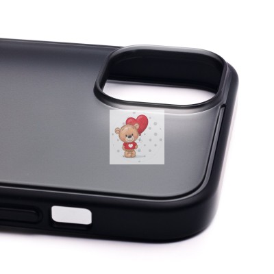 Чехол-накладка для Apple iPhone 14 Plus (черный) - PC035