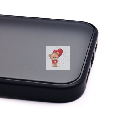 Чехол-накладка для Apple iPhone 14 Plus (черный) - PC035