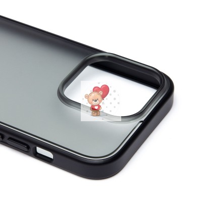 Чехол-накладка для Apple iPhone 14 Pro (черный) - PC035 Чехол-накладка для Apple iPhone 14 Pro (черный) - PC035