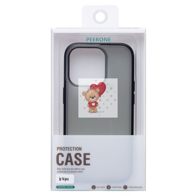 Чехол-накладка для Apple iPhone 14 Pro (черный) - PC035 Чехол-накладка для Apple iPhone 14 Pro (черный) - PC035