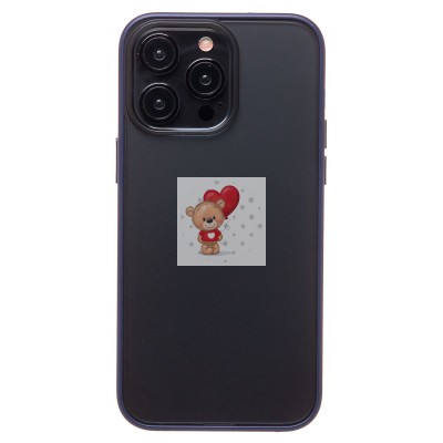 Чехол-накладка для Apple iPhone 15 Pro Max (темно-синий) - PC035 Чехол-накладка для Apple iPhone 15 Pro Max (темно-синий) - PC035