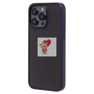 Чехол-накладка для Apple iPhone 15 Pro Max (темно-синий) - PC035 Чехол-накладка для Apple iPhone 15 Pro Max (темно-синий) - PC035