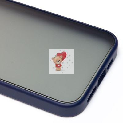 Чехол-накладка для Apple iPhone 15 Pro Max (темно-синий) - PC035 Чехол-накладка для Apple iPhone 15 Pro Max (темно-синий) - PC035