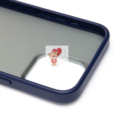 Чехол-накладка для Apple iPhone 15 Pro Max (темно-синий) - PC035 Чехол-накладка для Apple iPhone 15 Pro Max (темно-синий) - PC035