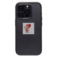 Чехол-накладка для Apple iPhone 15 Pro (черный) - PC035 Чехол-накладка для Apple iPhone 15 Pro (черный) - PC035