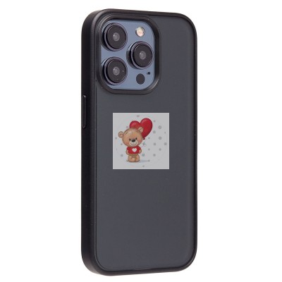 Чехол-накладка для Apple iPhone 15 Pro (черный) - PC035 Чехол-накладка для Apple iPhone 15 Pro (черный) - PC035