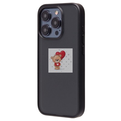 Чехол-накладка для Apple iPhone 15 Pro (черный) - PC035 Чехол-накладка для Apple iPhone 15 Pro (черный) - PC035