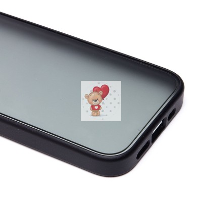 Чехол-накладка для Apple iPhone 15 Pro (черный) - PC035 Чехол-накладка для Apple iPhone 15 Pro (черный) - PC035