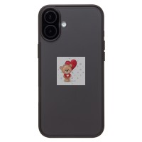 Чехол-накладка для Apple iPhone 16 Plus (черный) - PC035