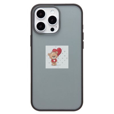 Чехол-накладка для Apple iPhone 16 Pro Max (черный) - PC035