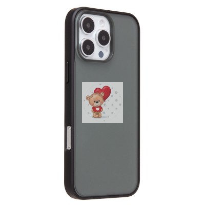 Чехол-накладка для Apple iPhone 16 Pro Max (черный) - PC035