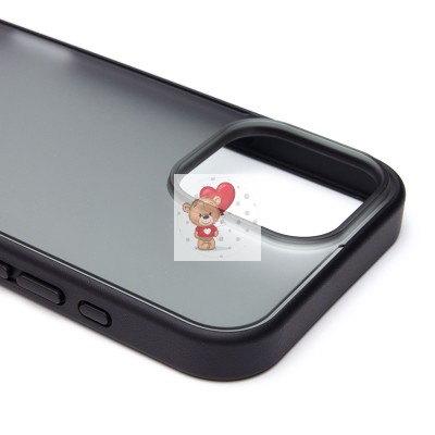 Чехол-накладка для Apple iPhone 16 Pro Max (черный) - PC035