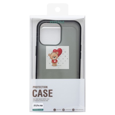 Чехол-накладка для Apple iPhone 16 Pro Max (черный) - PC035