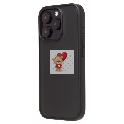 Чехол-накладка для Apple iPhone 16 Pro (черный) - PC035