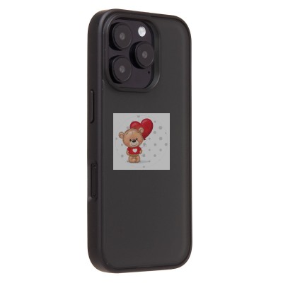 Чехол-накладка для Apple iPhone 16 Pro (черный) - PC035