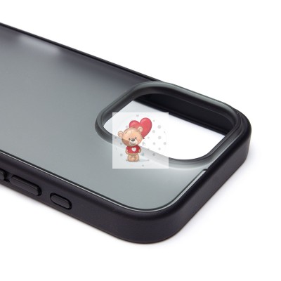 Чехол-накладка для Apple iPhone 16 Pro (черный) - PC035