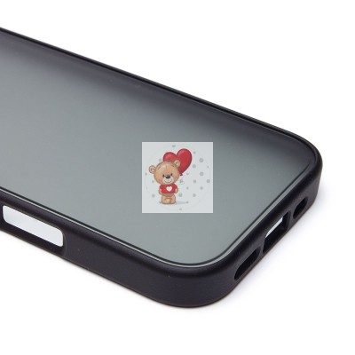 Чехол-накладка для Apple iPhone 16 Pro (черный) - PC035