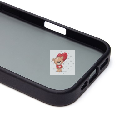 Чехол-накладка для Apple iPhone 16 Pro (черный) - PC035