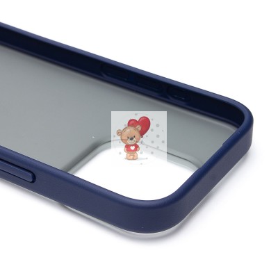 Чехол-накладка для Apple iPhone 16 Pro (темно-синий) - PC035