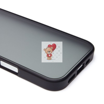 Чехол-накладка для Apple iPhone 16 (черный) - PC035