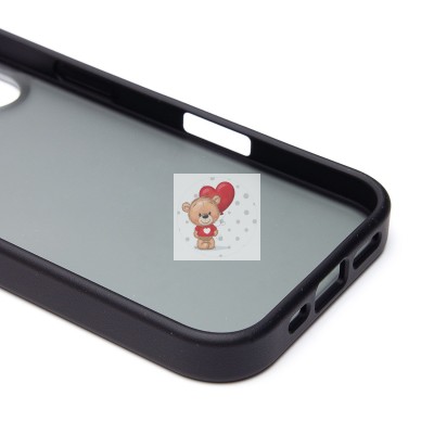 Чехол-накладка для Apple iPhone 16 (черный) - PC035